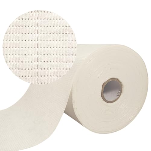 SA Baustoffe® Spezialvlies für Dachabdichtung, Zusätzlich verstärktes, 0,25 x 50m, 120 g/m2, Dachvlies, Vlies für Flüssigkunststoff, Stabilisierungsvlies, Polyestervlies von SA Baustoffe