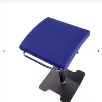 lento sella activa SA10 Sitz-Stehhilfe, 100% Polyester, blau von lento