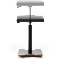 lento sella activa SA10 Sitz-Stehhilfe, 100% Polyester, schwarz von lento