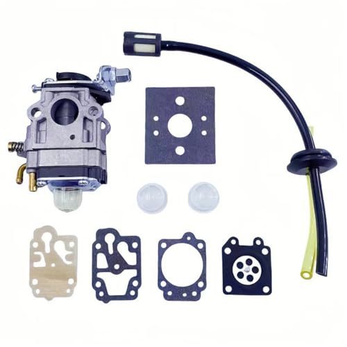 SAANICH 15mm Vergaser for 40-5 44-5 40F-5 44F-5 BC430 CG520 MP15 49CC 52cc PR46BT Fit for Eskimo 501424371 T272X EB802RT Pinsel Cutter Motor(BLUE) von SAANICH