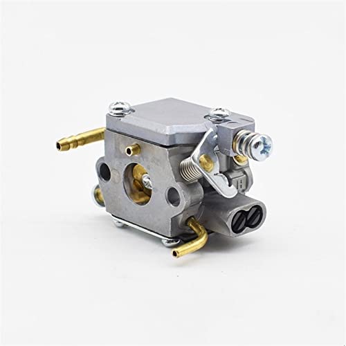 SAANICH Vergaser WT962 Passend for ZENOAH KOMATSU 25CC 2500 G2500 Benzin-Kettensäge mit Primer Bulb Tube Parts(Black) von SAANICH