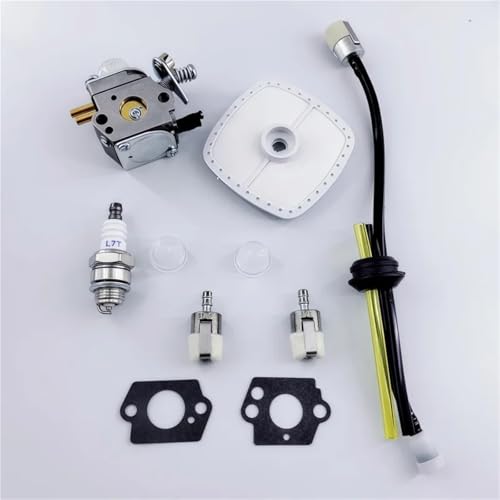 SAANICH Vergaser passend for Echo SRM2100 GT2000 Fadentrimmer GT2400 GT2000EZR Rasenmäher PE2000 Kantenschneider SHC-2100 SHC-1700 Hedger C1U-K52(BLUE) von SAANICH