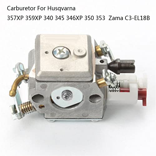 SAANICH Vergaser passend for Husqvarna 357XP 359XP 340 345 346XP 350 353 Vergaser for Zama C3-EL18B Auto Motorrad Schneefräse Kettensäge Zubehör SAANICH Vergaser passend for Husqvarna 357XP 359XP 340 345 346XP 350 353 Vergaser for Zama C3-EL18B Auto Motorrad Schneefräse Kettensäge Zubehör von SAANICH