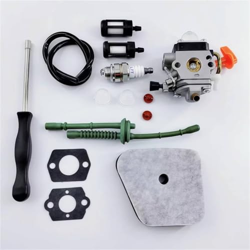 SAANICH Vergaser passend for Stihl HT101 FS110R FS90 KM110R FS100RX KM90R FS110 FS130R FS90R KM130R HT101 FC90 HT131 HT100 FS87 HL90 C1Q-S174(1 Set B) von SAANICH