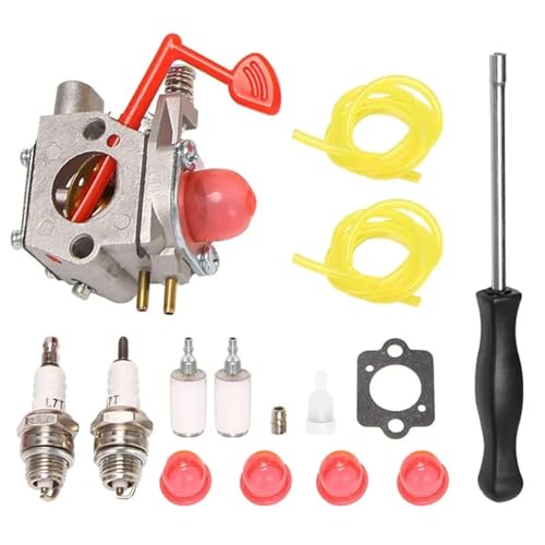 SAANICH WT 875 Vergaser passend for Craftsman for Poulan Pro McCulloch Gebläse MAC MC200VS P200C P325 200Mph Gebläse Carb Ersetzen Sie 545081855 von SAANICH