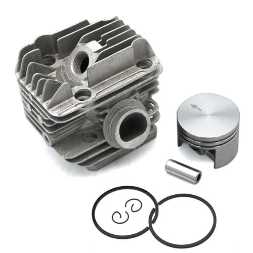 SAANICH Zylinderkolbensatz for Stihl 020 020T MS200 MS200T MS200Z MS200T-Z MC-200 Kettensäge PN 1129 020 1202 1129 020 1201 von SAANICH