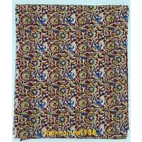 Indisch Natürliche Farbe Inspirierte Bettwäsche Weinrote Ashlyn Kantha Quilt Burgund Handgeblockter Druck Handgemachter Baumwoll-Kantha von SAANVISINCE1988