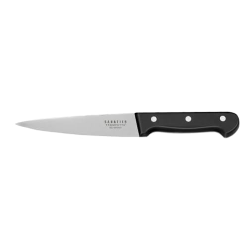 Sabatier SANGRAR Universalmesser, 16 cm, Schwarz, Standard von SABATIER TROMPETTE