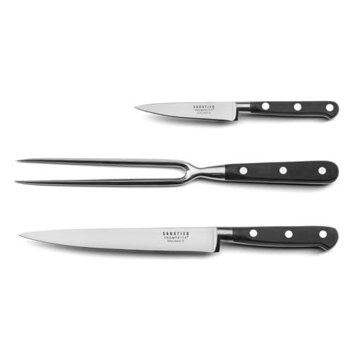 Sabatier Trompette Origin Küchenmesser-Set, 3-teilig von SABATIER TROMPETTE