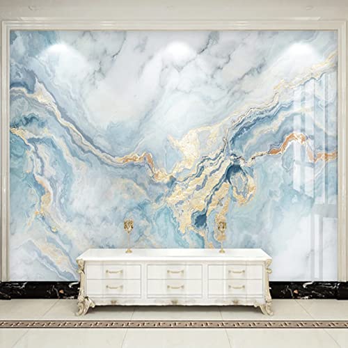 SABORR Selbstklebende pvc-tapete 3d hintergrund wandmalerei abstrakt blau marmor wohnzimmer schlafzimmer wanddekoration aufkleber kunst von SABORR