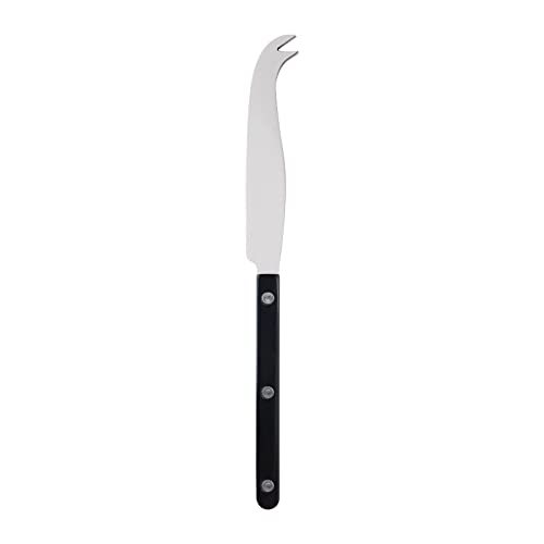 SABRE PARIS - Käsemesser 24 cm - Bistrot - Für alle Käsesorten - Edelstahl & Nylon - Spülmaschinenfest - Schwarz von SABRE PARIS