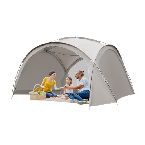 SABUIDDS Strandmuschel mit UV-Schutz 420 X 420 X 230 cm Strandzelt für 6-8 Personen Sonnenschutz Strand Sonnendach Strandpavillon Leicht Sonnensegel Strand für Garten Picknick Strand Reise SABUIDDS Strandmuschel mit UV-Schutz 420 X 420 X 230 cm Strandzelt für 6-8 Personen Sonnenschutz Strand Sonnendach Strandpavillon Leicht Sonnensegel Strand für Garten Picknick Strand Reise von SABUIDDS