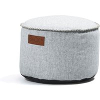 SACK it - RETRO it Cobana Drum Outdoor Pouf, weiß von SACK it ApS