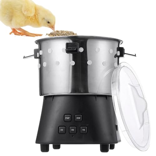 SACLMD Hochleistungs-Zupfmaschine,Geflügel-Zupfmaschine,elektrische Mini-Hühner-Zupfmaschine,für Truthahn-Entenwachtel von SACLMD