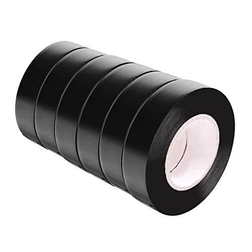 SACONELL Isolierband 6 Rollen, 15mm x 15m PVC Klebeband Selbstklebendes, Elektro-Isolierband für Isolieren, Reparieren,Schwarz SACONELL Isolierband 6 Rollen, 15mm x 15m PVC Klebeband Selbstklebendes, Elektro-Isolierband für Isolieren, Reparieren,Schwarz von SACONELL