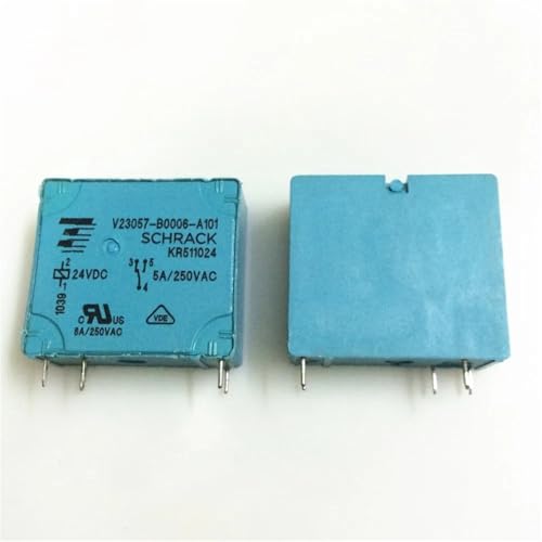 24V Relais V23057-B0006-A101 24VDC V23057-B0006-A101-24VDC 24VDC DC24V 24V 5A 250VAC 5PIN(1PCS) von SACVXOKD