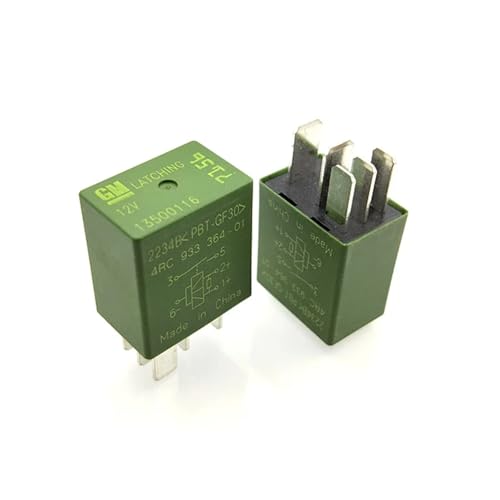 Auto Scheinwerfer Klimaanlage Starten Pumpe 12V Relais 13500116 DC12V 12V 12VDC 5PIN 1Pcs(2PCS) von SACVXOKD