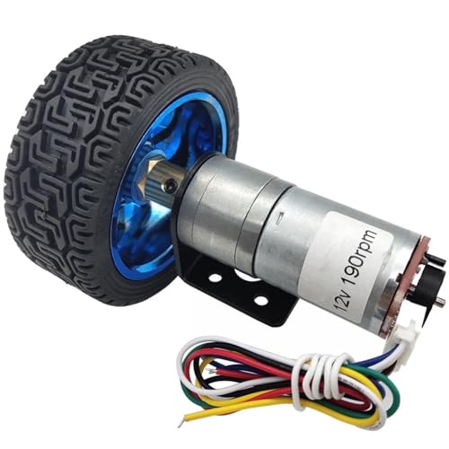JGA25-370 DC 6 V 12 V 24 V intelligentes Auto-Set Raddurchmesser 65 mm / 85 mm / 130 mm Reifen Elektrogeber Motor 12 Volt V Geschwindigkeitsreduzierer codieren 1 Stück (24 V 16 U/min, 65 mm Streifen) JGA25-370 DC 6 V 12 V 24 V intelligentes Auto-Set Raddurchmesser 65 mm / 85 mm / 130 mm Reifen Elektrogeber Motor 12 Volt V Geschwindigkeitsreduzierer codieren 1 Stück (24 V 16 U/min, 65 mm Streifen) von SACVXOKD