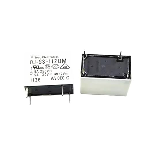 Relais OJ-SS-112DM OJSS112DM 12V DCV12 12VDC 4PIN(20PCS) von SACVXOKD