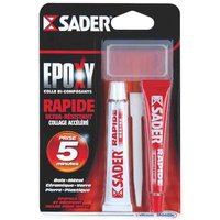 Schneller Epoxidkleber 2 Tuben à 15 ml Sader von SADER