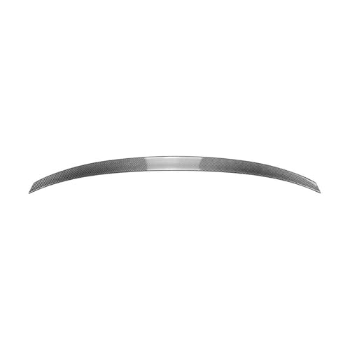 SADHADAH Spoiler Flügel Für 5 Series I5 G60 Für M5 2024+ Heckspoiler Top Heckspoiler Festflügel Karosserie-Kit Modifikation Glänzend Schwarz Auto Spoiler Wing(Kohlenschwarz) von SADHADAH
