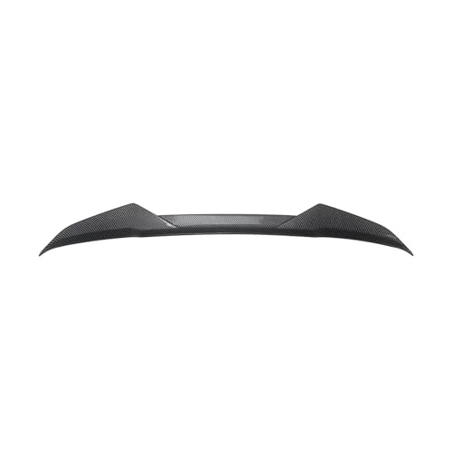 SADHADAH Spoiler Flügel Für A4 Für B9 Für Avant Für Sline 2017 2018 2019 2020 2021-2024 Autodachspoilerflügel Heckklappensplitter Entenschnabellippenverkleidung Auto Spoiler Wing(Kohlenstoff-Look) von SADHADAH