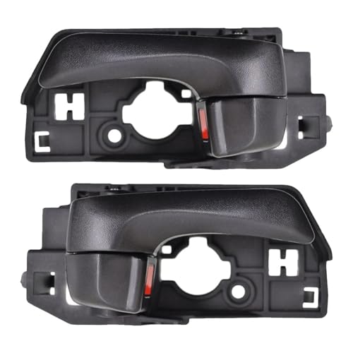 SADHADAH Türinnenverkleidung Türgriff 1 stück/2 stücke Schwarz Auto Innen Türgriff Hinten Links Rechts für Hyundai für Sonata 83610-3K520 83620-3K520 Türgriff Innen(1 Paar) von SADHADAH
