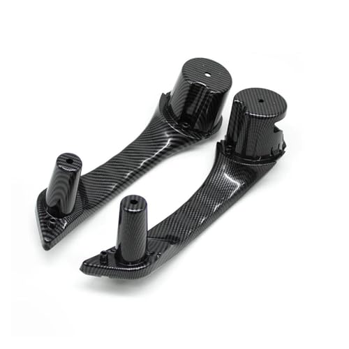 SADHADAH Türinnenverkleidung Türgriff 2 STÜCKE LHD Auto Innentür Vorne Links Rechts Pull Greifen Innengriff Außenabdeckung Für Koleos I 2008-2016 Türgriff Innen(L R Innerr-Carbon) von SADHADAH