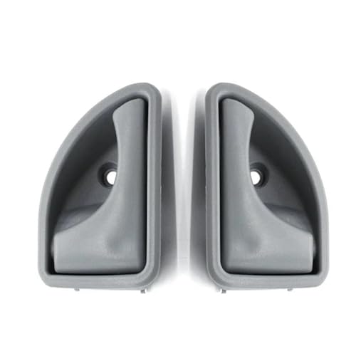 SADHADAH Türinnenverkleidung Türgriff 8200247802 82002478 für Kangoo 1997-2003 Für Twingo 1 Paar Auto Innen Tür Griff Türgriff Innen(Gray A Pair) von SADHADAH