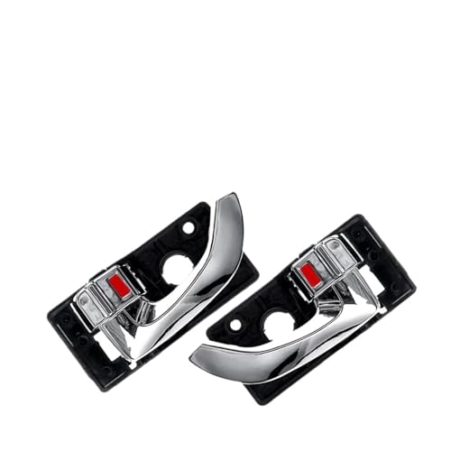 SADHADAH Türinnenverkleidung Türgriff Auto Innen Türgriff Links Rechts Vorne Hinten Chrom Für Hyundai Für Tucson 2005 2006 2007 2008 2009 Türgriff Innen(2Pcs A pair Chrome) von SADHADAH