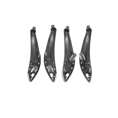 SADHADAH Türinnenverkleidung Türgriff Auto-Innentürgriff-Trimm-Zug-Haltegriff Für F30 F31 F80 F32 F34 F82 Innentürgriff-Set für die 3er- und 4er-Serie Türgriff Innen(Kohlenstoff) von SADHADAH