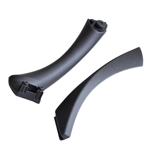SADHADAH Türinnenverkleidung Türgriff Für E90 E91 Für 3-Serie Auto Innen Tür Griff Limousine Pull Trim Abdeckung 51417230850 51419150335 51419150340 Türgriff Innen(Black-Set-Right) von SADHADAH