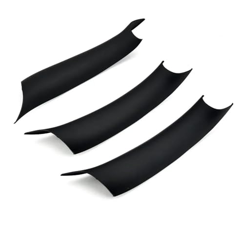 SADHADAH Türinnenverkleidung Türgriff LHD/RHD 3Pcs ABS Für X5 F15 X6 F16 2014-2018 Schwarz Carbon Fiber Stil Innen Tür griff Ziehen Schutzhülle Türgriff Innen(Black LHD 3 Pcs) von SADHADAH