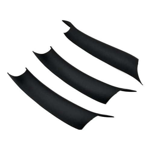 SADHADAH Türinnenverkleidung Türgriff LHD/RHD 3Pcs ABS Für X5 F15 X6 F16 2014-2018 Schwarz Carbon Fiber Stil Innen Tür griff Ziehen Schutzhülle Türgriff Innen(Black RHD 3 Pcs) von SADHADAH