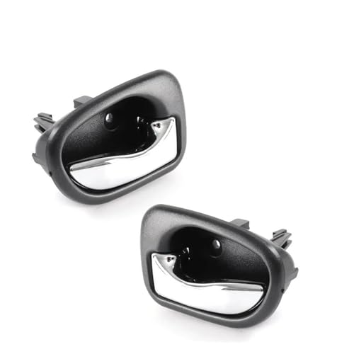 SADHADAH Türinnenverkleidung Türgriff Links oder rechts schwarz für Hyundai für Accent 1.5L 1995–1999 für Atos 1997–2005 82610–22001 82620–22001 Türgriff Innen(Silver Pair) von SADHADAH