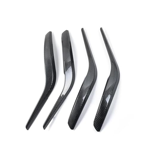 SADHADAH Türinnenverkleidung Türgriff Set Auto Innentür Vorne Hinten Links Rechts Pull Griff Äußere Abdeckung Trim Für X1 E84 2010-2016 Türgriff Innen(Carbon fiber set) von SADHADAH