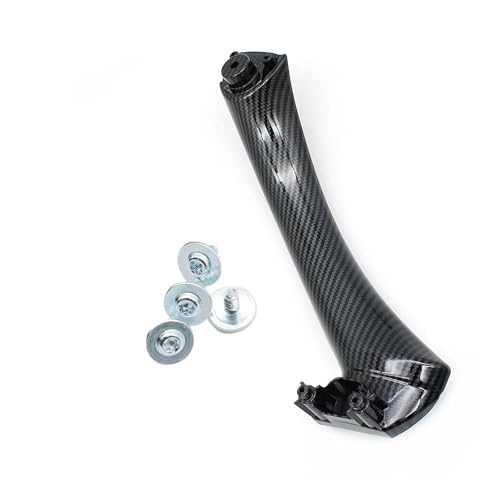 Türinnenverkleidung Türgriff Carbon Fiber Passagier Tür Pull Griff Abdeckung Trim Ersatz Für 3 Serie E90 E91 E92 316 318 320 325 328i Türgriff Innen(Left Inside Handle) von SADHADAH