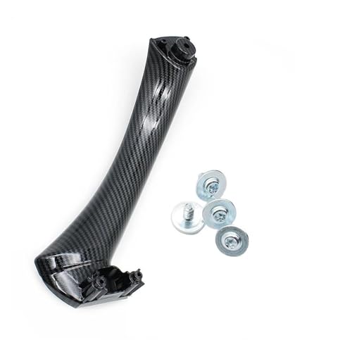 Türinnenverkleidung Türgriff Carbon Fiber Passagier Tür Pull Griff Abdeckung Trim Ersatz Für 3 Serie E90 E91 E92 316 318 320 325 328i Türgriff Innen(Right Inside Handle) von SADHADAH
