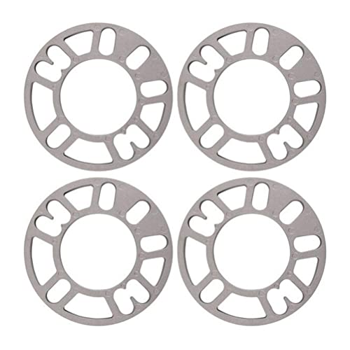 4 Stück Auto-Spurverbreiterungen Shims Platte 3 Mm 5 8 10 Bolzen Für X 100 114, 108, 120 Nabendichtungen(3mm) von SADQRG