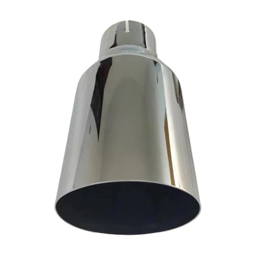 Abgasrohr Für E90 W222 Edelstahl Fahrzeug Umrüstung Universal Auspuff Auto Schalldämpfer Schwanz Kehle Änderung Rohr Spitze Auto Auspuffrohr(63MM IN 101MM Out) von SADQRG