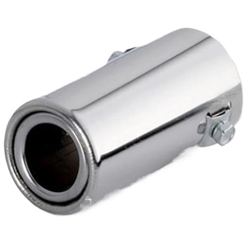 Abgasrohr Für Mini Für Cooper Auspuffrohr Spitze Auto Schalldämpfer Stahl Edelstahl Trim Schwanz Rohr Doppel Düse Auto Auspuffrohr(Flat) von SADQRG