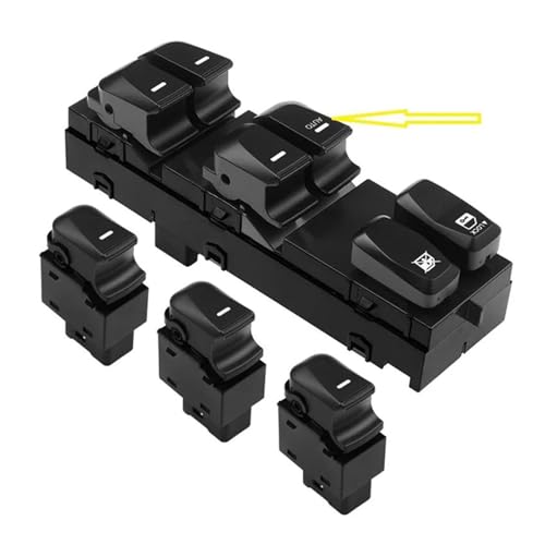 Fensterheber Schalter Für Hyundai Für Tucson 2010-2015 93571-2S050 Power Master Fenster Control Schalter Glas Heber Regler Auto 93571-2S000 93576-2S000 Autofensterschalter(Auto Set) von SADQRG