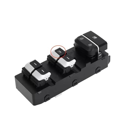 Fensterheber Schalter Für Kia Für Optima 2016 2017 2018 93571-D4000 93571-D4010 Vorne Links Elektrische Master Power Fenster Control Schalter Glas Heber Taste Autofensterschalter(Auto) von SADQRG