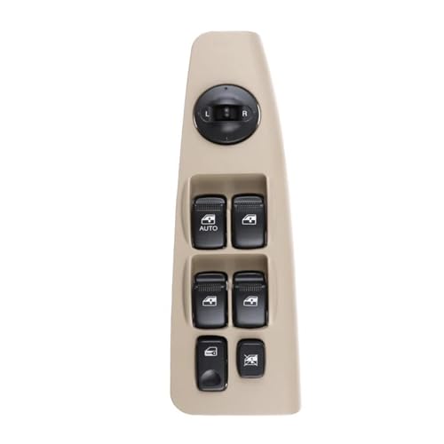 Fensterheber Schalter Für Kia Für Spectra Für Cerato 2004-2009 93570-0S401 Auto 93570-2F200 935702F200 Automatischer Fensterheber-Hauptsteuerschalter Autofensterschalter(Gelb) von SADQRG