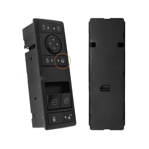 Fensterheber Schalter Für Mercedes Für Benz Actros MP4 Elektrische Fensterheber Control Schalter Glas Heber Regler Taste 9605450813 9605450913 Zubehör Autofensterschalter(OE-A960 545 1213) von SADQRG