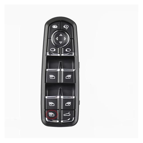 Fensterheber Schalter Für Panamera Für Cayenne Für Macan 2011-2017 7PP959858M 7PP959858A 7PP 959 858 EINE Power Spiegel Schalter Autofensterschalter(With carwindow Logo) von SADQRG