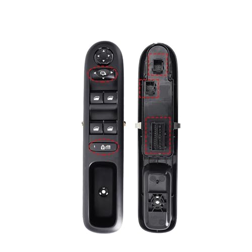 Fensterheber Schalter Für Peugeot 3008 5008 Für Fließheck Wagon Auto Elektrische Master Fensterheber Control Schalter Glas Taste 96650620ZD 96650621ZD Autofensterschalter(Electric Fold) von SADQRG