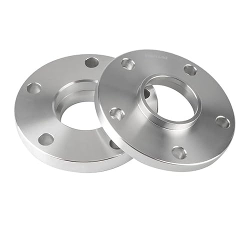 Für M1 Für M3 Für M6 E36 E65 E90 Auto Spurverbreiterung 5x120 72,6 Centric Raddichtung Flansch Nabe Adapter Radmutter Reifen Nabendichtungen(Silber,10mmx40MM14x1.25) von SADQRG