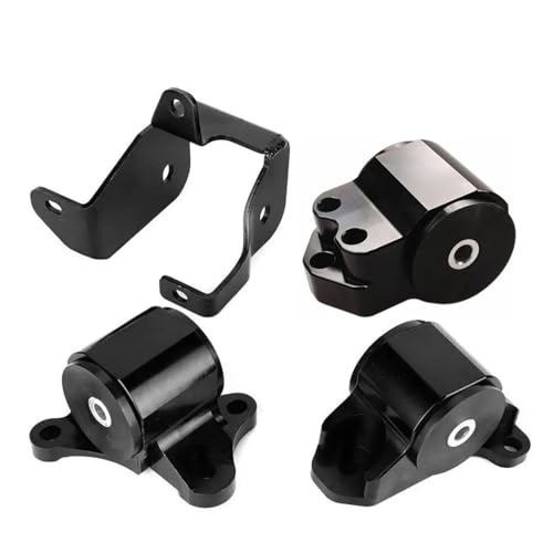 Getriebeaufhängung Für Civic Ek 96–00 B&D Series Racing Car Motor Swap Motor Mount Getriebe 3-Loch(Schwarz) von SADQRG