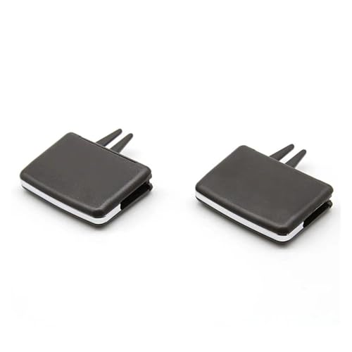 Klimaanlage Entlüftung Für Mercedes Für Benz W204 C X204 GLK W212 W207 E Klasse 2007 2008 2009 2011 2011 Heck AC AIR -Lüftungsgrill Tab Clip Slider Repair Kit Gitterdüsen(Rear Moka 2pcs) von SADQRG